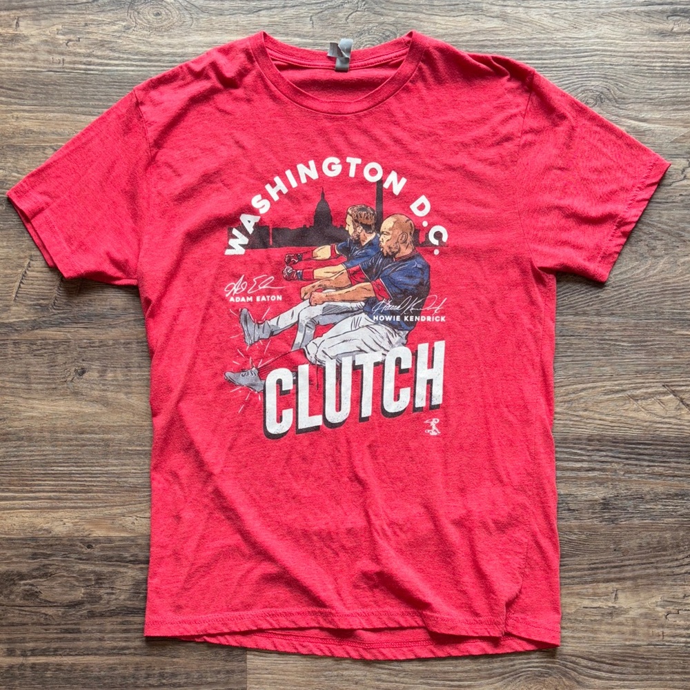 Washington Nationals World Series Clutch t shirt